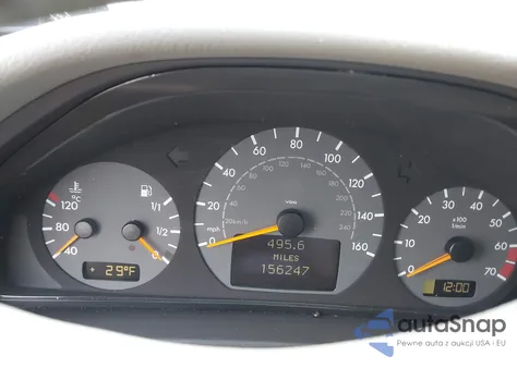 2002 Mercedes-Benz Clk 430 z USA, uszkodzony, nr VIN WDBLJ70G52F201746